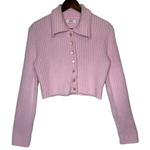 ERL Cheerleader Cardigan Pink size Small